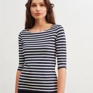 Saint James GARDE-COTE
Nautical Striped Sport Top With UV Protection